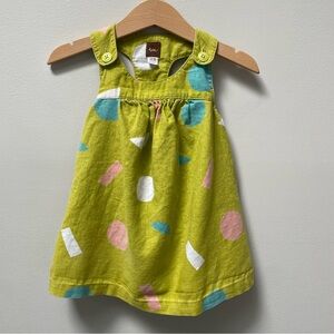 Tea Collection linen cotton dress + bloomers